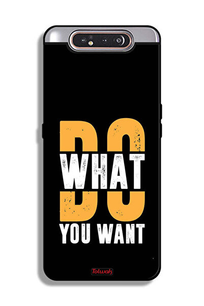 Tolwak غطاء حماية لهاتف سامسونج جالكسي A80 - افعل ما تريد