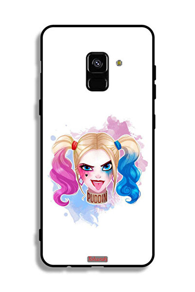 Tolwak غطاء حماية لهاتف Samsung Galaxy A8 Plus (2018) برسومات هارلي كوين