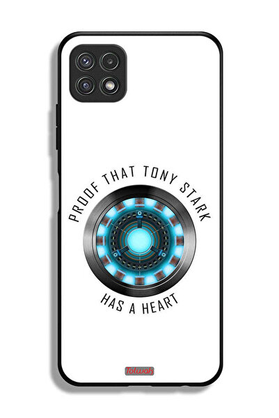 Tolwak غطاء حماية لهاتف Samsung Galaxy A22 5G دليل على أن توني ستارك لديه قلب