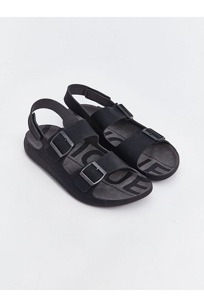 LC Waikiki Black Velcro Men's Sandals