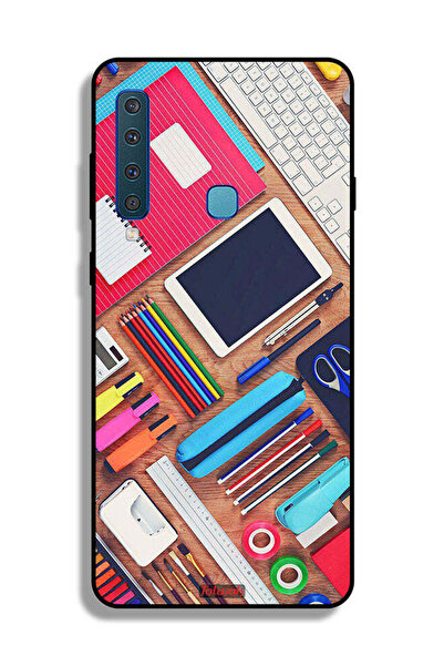 Tolwak غطاء حماية لهاتف Samsung Galaxy A9 (2018) بتصميم فتاة هواية مكتبية