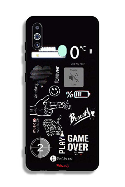 Tolwak غطاء حماية لهاتف سامسونج جالكسي M40 - لعبة انتهت - بيو بيو