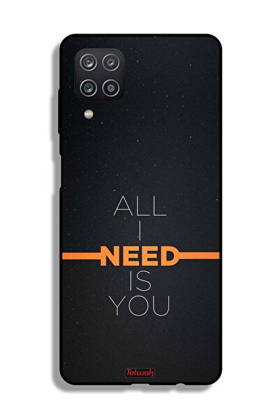 Tolwak غطاء حماية لهاتف Samsung Galaxy A12 كل ما أحتاجه هو أنت