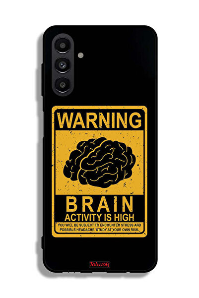 Tolwak غطاء حماية لهاتف Samsung Galaxy A04s يحذر من ارتفاع نشاط الدماغ