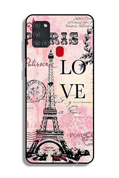 Tolwak غطاء حماية لهاتف سامسونج جالكسي A21s باريس لوف