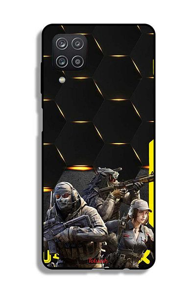 Tolwak غطاء حماية لهاتف Samsung Galaxy M12 بخلفية Cyberpunk