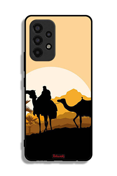 Tolwak غطاء حماية لهاتف سامسونج جالاكسي A53 5G، رسمة جمال في الصحراء