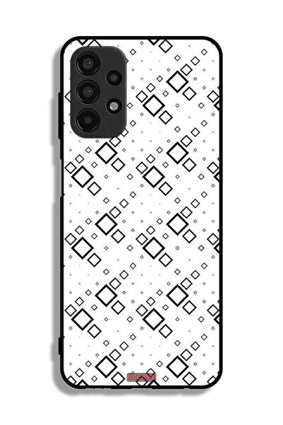 Tolwak Samsung Galaxy A13 4G Protective Case Cover Square Abstract Digital Art