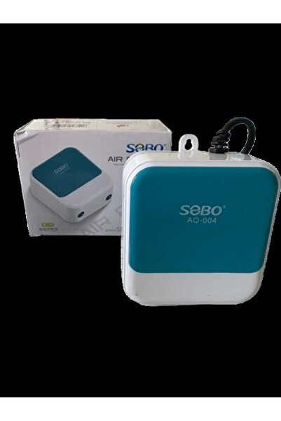 Sobo Sessiz Çift Çıkışlı Akvaryum Hava Motoru 4W. 2x3.5 Lt/dk A-Q-004
