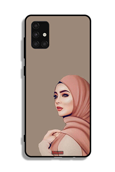 Tolwak غطاء حماية لهاتف سامسونج جالاكسي A71 4G بطبعة فتاة محجبة جميلة