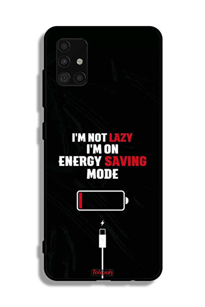 Tolwak غطاء حماية لهاتف سامسونج جالكسي A51 4G أنا لست كسولاً، أنا في وضع توفي...