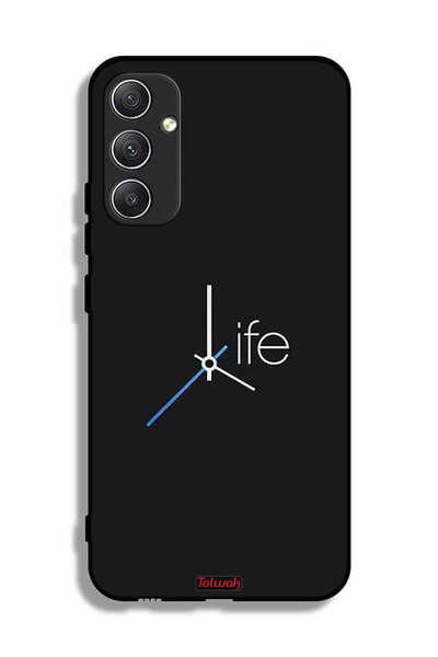 Tolwak غطاء حماية لهاتف Samsung Galaxy A34 5G Life Clock