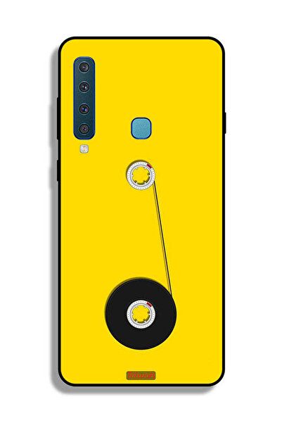Tolwak غطاء حماية لهاتف Samsung Galaxy A9 (2018) بتصميم عجلة الكاسيت