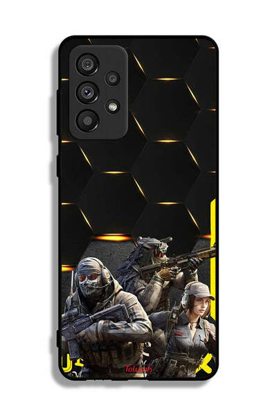 Tolwak غطاء حماية لهاتف Samsung Galaxy A73 5G بخلفية Cyberpunk