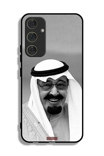 Tolwak غطاء حماية لهاتف سامسونج جالاكسي A54 5G صورة الملك عبد الله مبتسمًا
