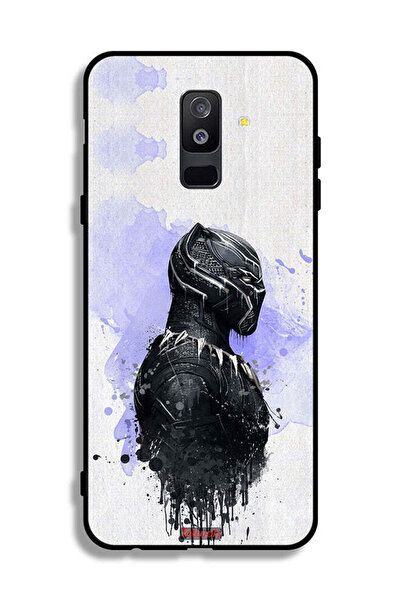 Tolwak غطاء حماية لهاتف Samsung Galaxy A6 Plus (2018) بتصميم النمر الأسود