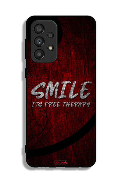 Tolwak Samsung Galaxy A33 5G Protective Case Cover Smile Its Free Therapy