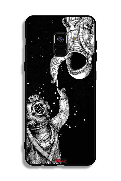 Tolwak غطاء حماية لهاتف Samsung Galaxy A8 Plus (2018) - رواد فضاء