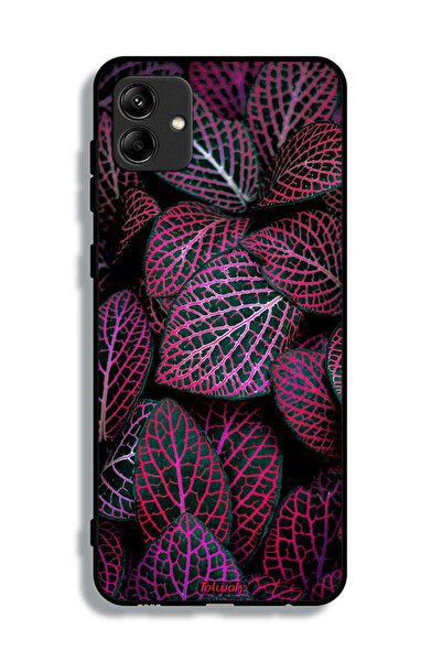 Tolwak غطاء حماية لهاتف سامسونج جالكسي A04 بنقشة أوراق سالجا