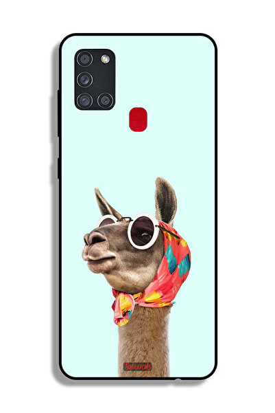 Tolwak غطاء حماية لهاتف سامسونج جالكسي A21s بتصميم جمل أنيق ولطيف