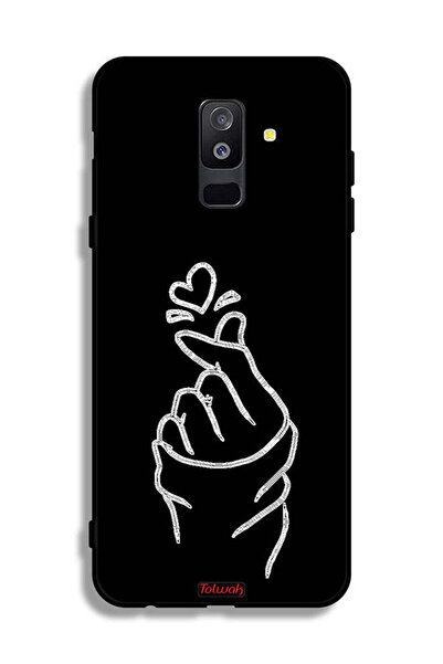 Tolwak غطاء حماية لهاتف Samsung Galaxy A6 Plus (2018) Snap Love