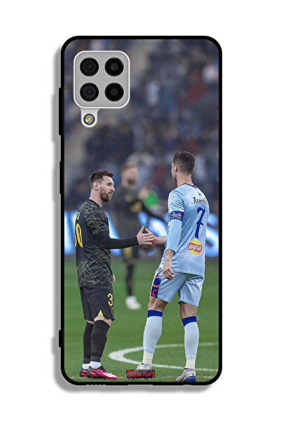 Tolwak غطاء حماية لهاتف سامسونج جالاكسي A22 4G ميسي ورونالدو