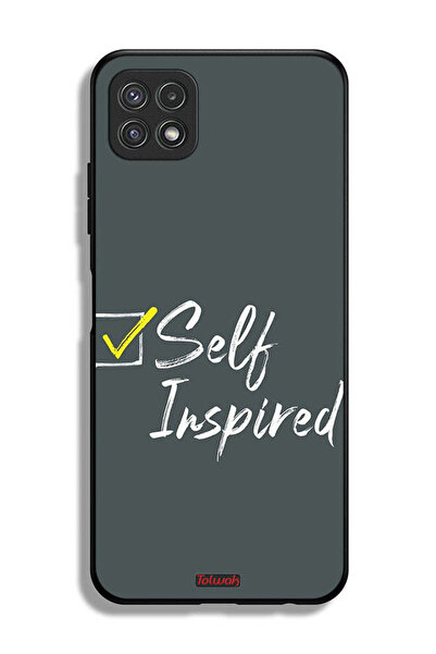 Tolwak Samsung Galaxy A22 5G Protective Case Cover Self Inspired