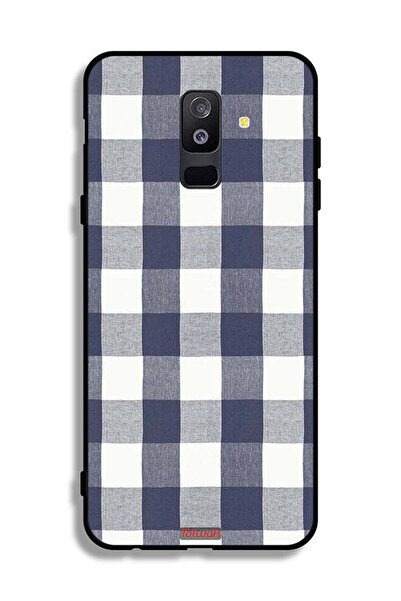 Tolwak Samsung Galaxy A6 Plus (2018) Protective Case Cover Cloth Pattern