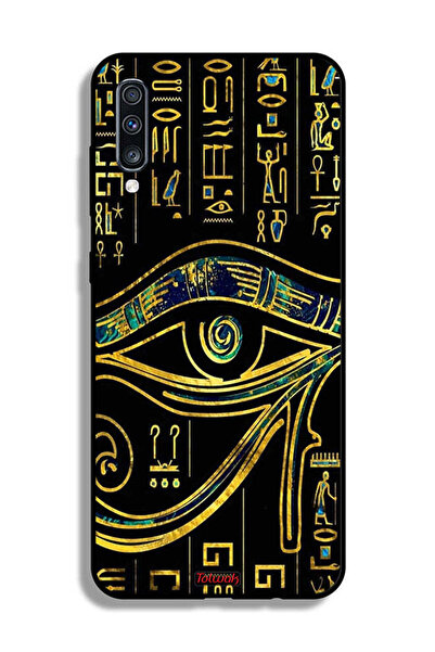 Tolwak غطاء حماية لهاتف Samsung Galaxy A70 مع رسمة عين
