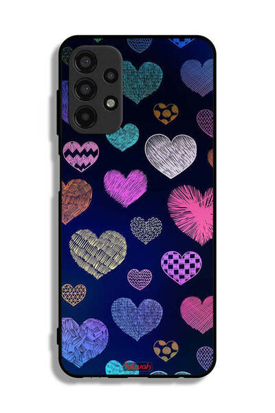 Tolwak غطاء حماية لهاتف سامسونج جالاكسي A13 4G بنقشة قلوب داجا