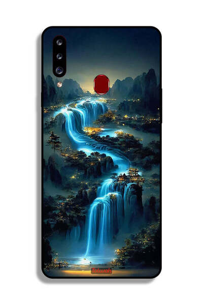 Tolwak غطاء حماية لهاتف Samsung Galaxy A20s بتصميم شلال فني