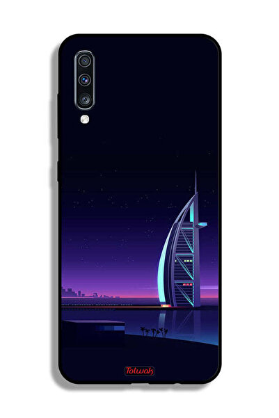 Tolwak غطاء حماية لهاتف سامسونج جالكسي A70 - فن برج العرب الرقمي