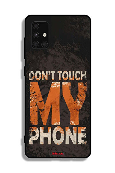 Tolwak Samsung Galaxy A71 4G Protective Case Cover Do Not Touch My Phone