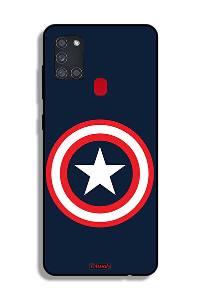 Tolwak Samsung Galaxy A21s Protective Case Cover Captain America