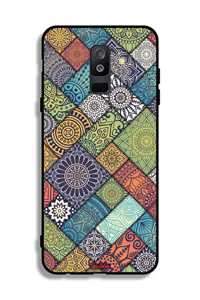 Tolwak غطاء حماية لهاتف Samsung Galaxy A6 Plus (2018) بنمط ماندالا