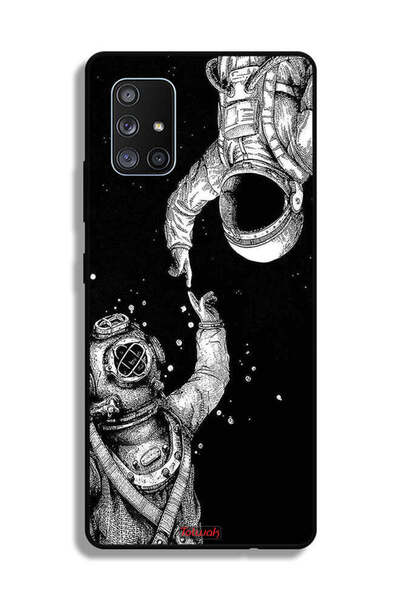 Tolwak غطاء حماية لهاتف سامسونج جالاكسي A71 5G بتصميم رواد الفضاء