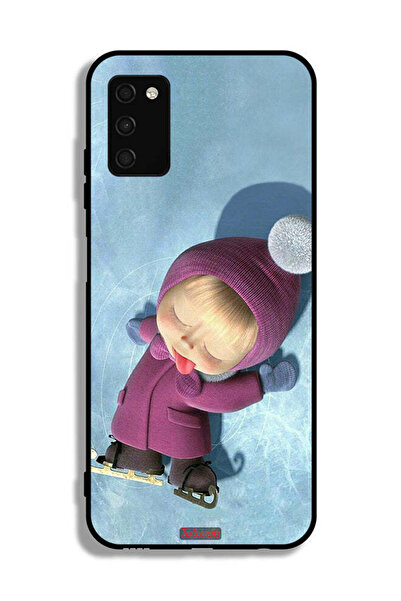 Tolwak غطاء حماية بتصميم دمية لطيفة من سامسونج جالكسي A03s