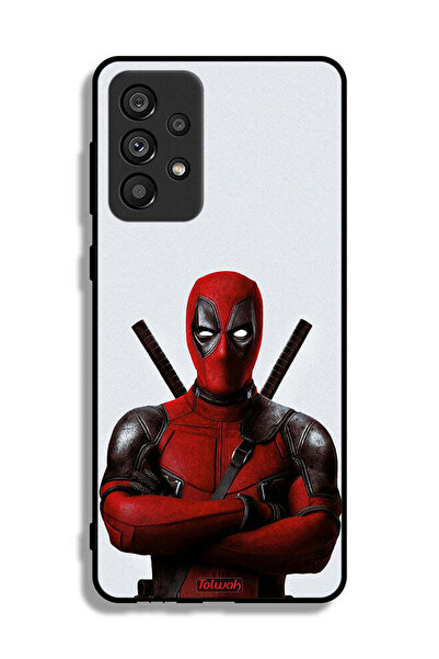Tolwak غطاء حماية لهاتف Samsung Galaxy A73 5G بتصميم Deadpool