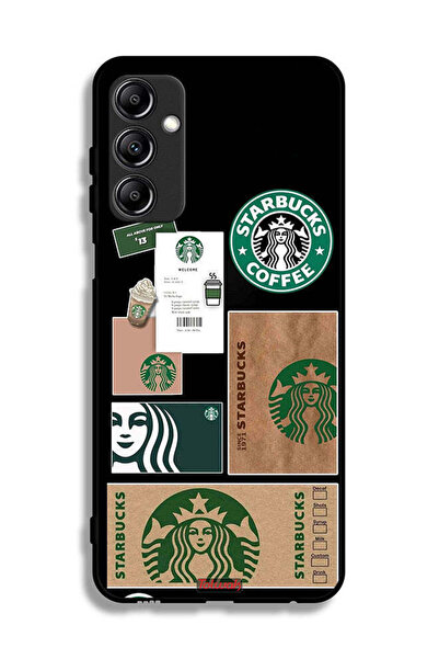 Tolwak غطاء حماية لهاتف سامسونج جالاكسي A24 4G ملصق ستاربكس