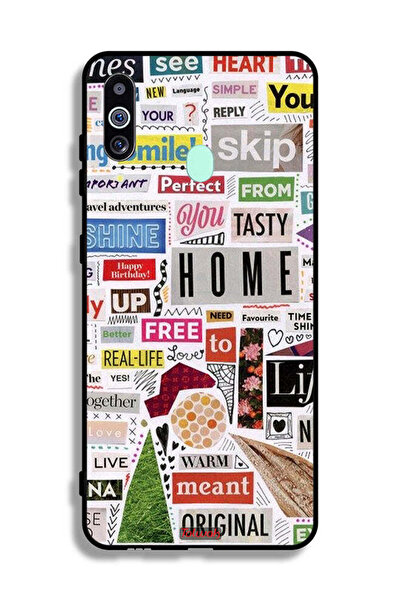 Tolwak غطاء حماية لهاتف Samsung Galaxy A60 مع ملصقات أصلية