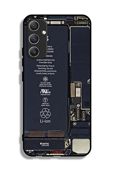 Tolwak غطاء حماية لهاتف Samsung Galaxy A34 5G بنمط دائرة الهاتف