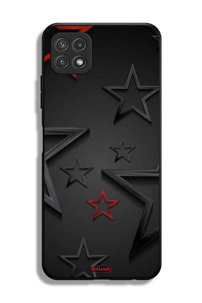 Tolwak Samsung Galaxy A22 5G Protective Case Cover Stars Pattern