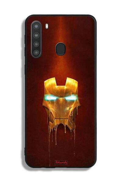 Tolwak غطاء حماية لهاتف سامسونج جالاكسي A21 من Iron Man Marvel Comics