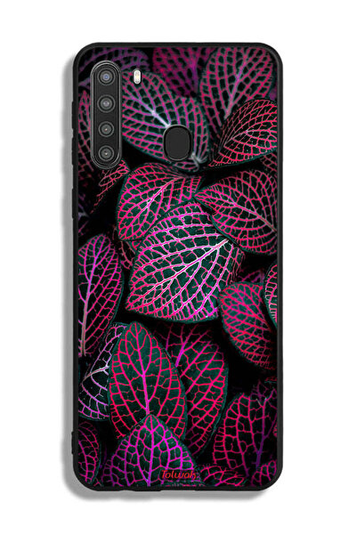 Tolwak غطاء حماية لهاتف سامسونج جالكسي A21 بطبعة أوراق سالجا