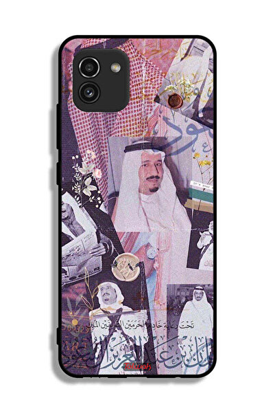 Tolwak غطاء حماية لهاتف سامسونج جالكسي A03 - صور قديمة للملك سلمان