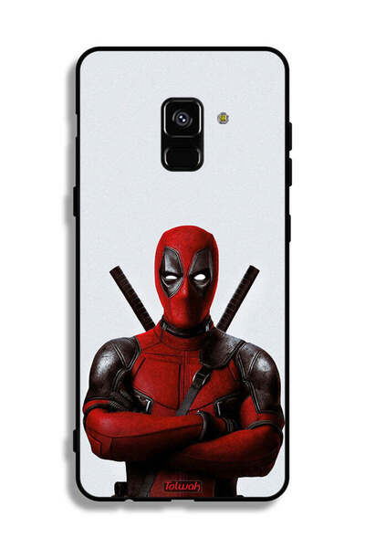 Tolwak غطاء حماية بتصميم Deadpool من سامسونج جالكسي A8 بلس (2018)