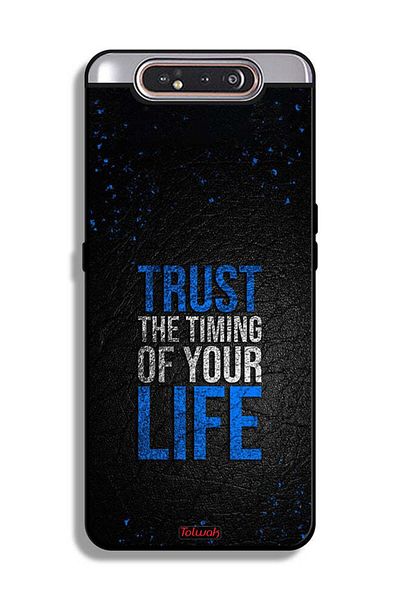 Tolwak Samsung Galaxy A80 Protective Case Cover Trust The Timing Of Your Life