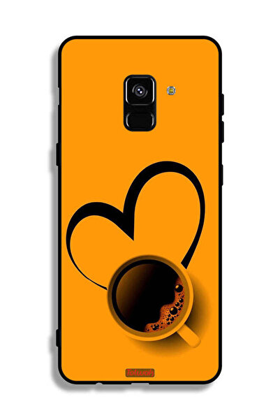 Tolwak غطاء حماية لهاتف Samsung Galaxy A8 Plus (2018) بتصميم فنجان قهوة