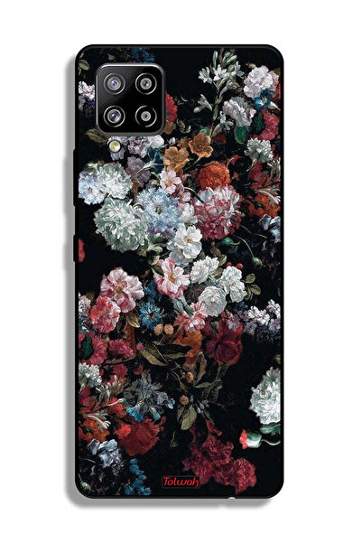 Tolwak غطاء حماية لهاتف سامسونج جالاكسي A42 5G بنقشة ورود عتيقة