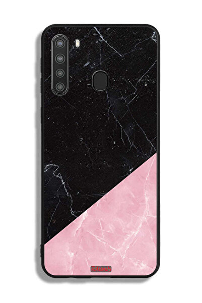 Tolwak غطاء حماية لهاتف سامسونج جالاكسي A21 بنمط رخامي